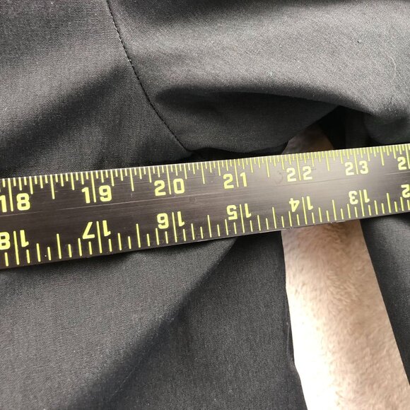 London Fog Mens Trench Coat 38R Black Maincoat Button Up Collarred Casual Travel - Picture 6 of 16